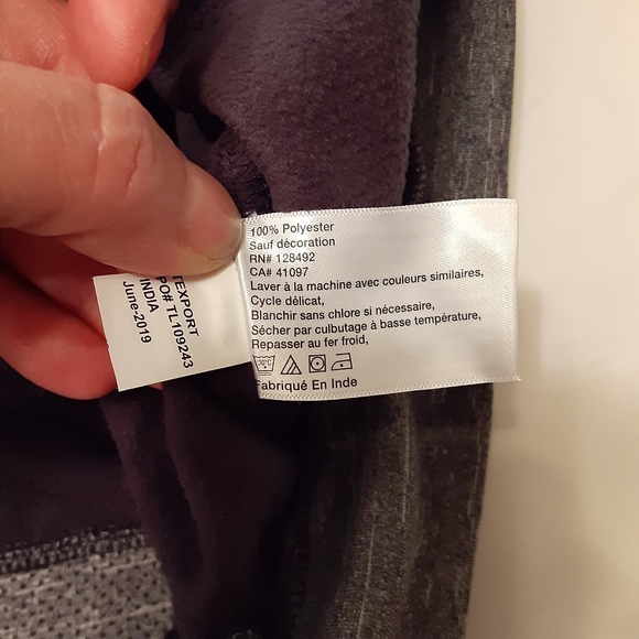 GREG NORMAN GOLF Heather grey/Light grey ,1/4 Zip up L/S Pullover Mens Size XXL. - Picture 9 of 11